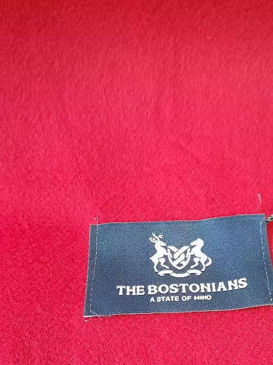 The Bostonians Men's Scarf Burgundy