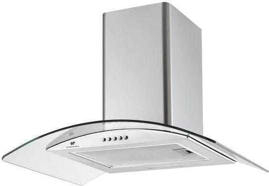 Continental Edison Chimney Vent Hood 60cm Inox