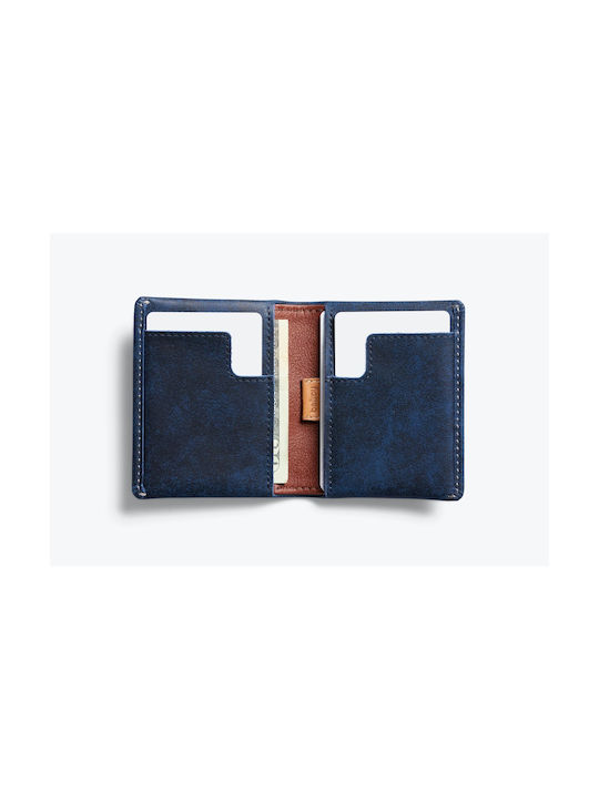 Bellroy Slim Sleeve Men's Leather Card Wallet Blue