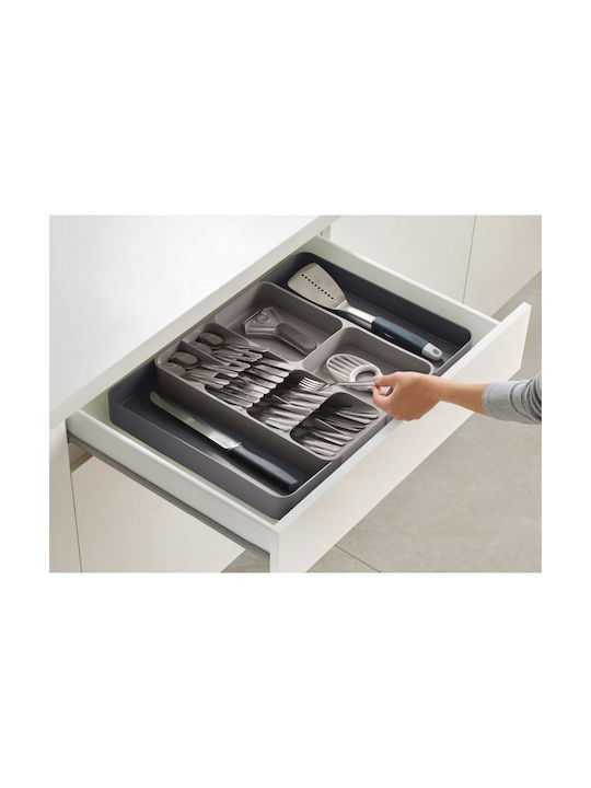 Joseph Joseph Tăvi Pentru Tacâmuri De Sertar Rabătabilă Din Plastic 39.5x31.5x5.5cm Gri