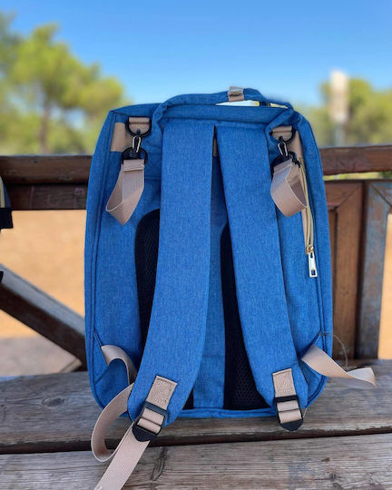 Queen Mother Diaper Bag Blue