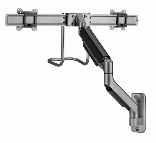 Gembird Επιτοίχια Βάση για 2 Οθόνες έως 32" (MA-WA2-02)