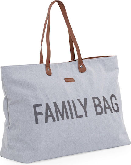 Childhome Shoulder/Hand Diaper Bag Gray 55x30x40cm.