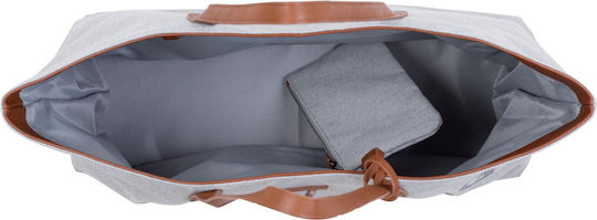 Childhome Shoulder/Hand Diaper Bag Gray 55x30x40cm.