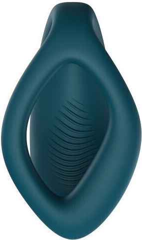 Vibrator pentru cupluri cu Telecomandă 8cm Verde
