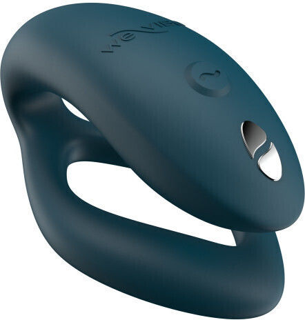 Vibrator pentru cupluri cu Telecomandă 8cm Verde
