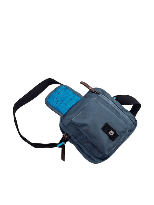 Herrentasche Schulter / Crossbody Blau