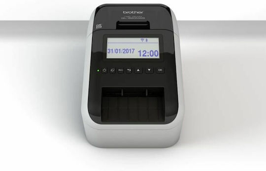 Brother Ql-810w Принтер за етикети Директен термотрансфер USB, Wi-Fi, Bluetooth, Ethernet 300 dpi