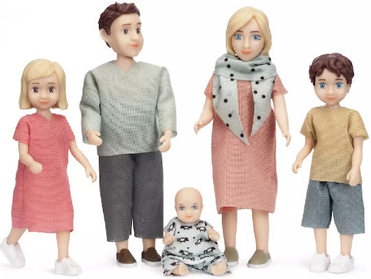 Familia Charlie Set păpuși pentru căsuță de păpuși