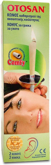 Otosan Comfy Конус за Почистване на Уши 2 Броя