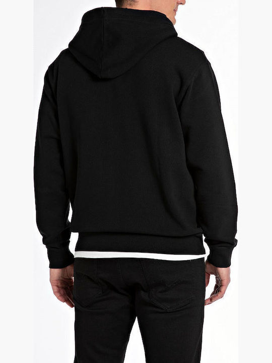 Replay Black with Hood