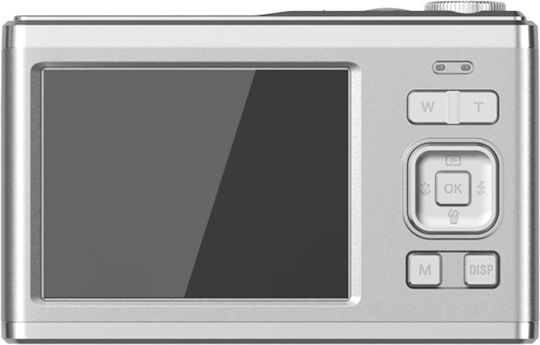 AgfaPhoto Realishot DC9200 Compact Φωτογραφική Μηχανή 24MP με Οθόνη 2.8" και Ανάλυση Video 1280 x 720 pixels Ασημί
