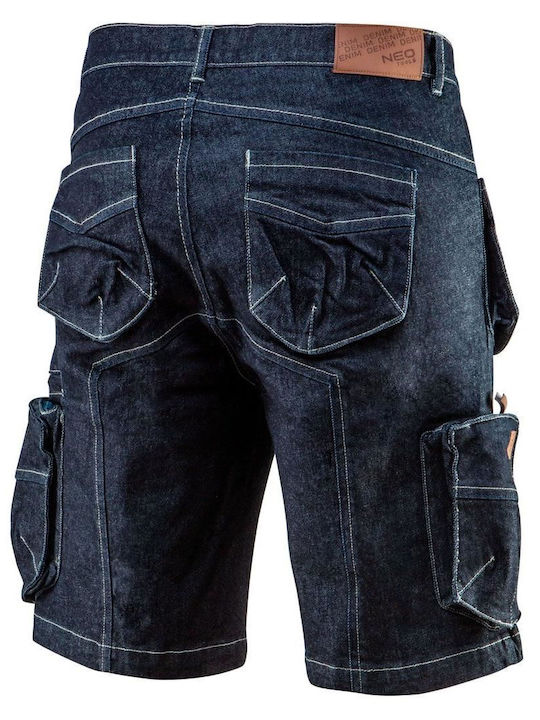 Neo Tools Work Shorts Jeans Blue
