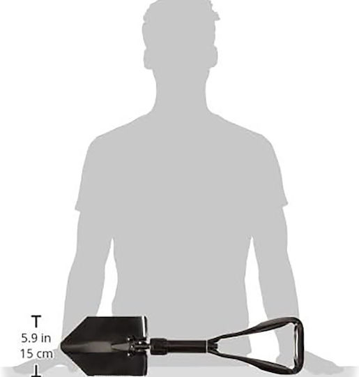 Alpin Φτυάρι Επιβίωσης 23cm με Πριόνι