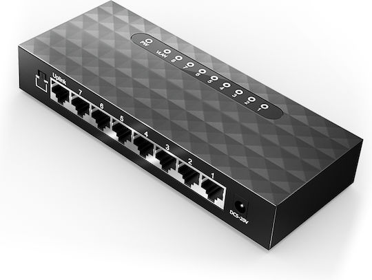 EDUP EP-SG7810 Unmanaged L2 Switch με 8 Θύρες Ethernet