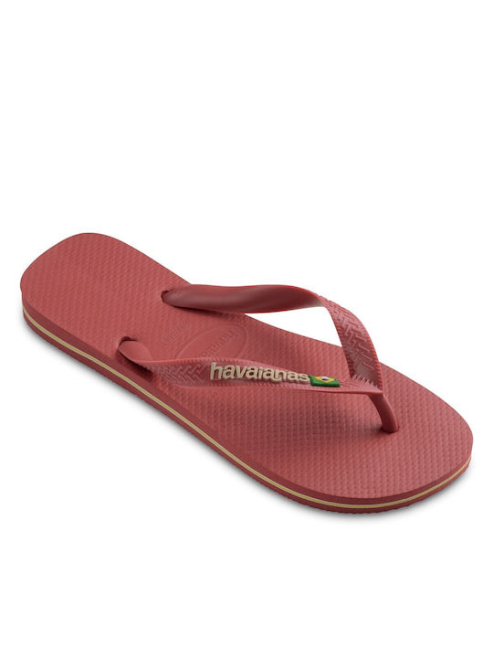 Havaianas Papuci de plajă în Burgundy Culore