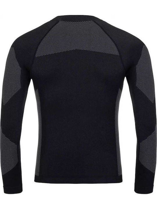Kilpi Nathan Herren Thermo Langarmshirt Schwarz