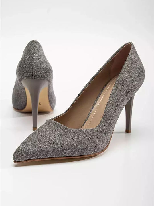 Verde Pumps mit Stiletto-Absatz Silber