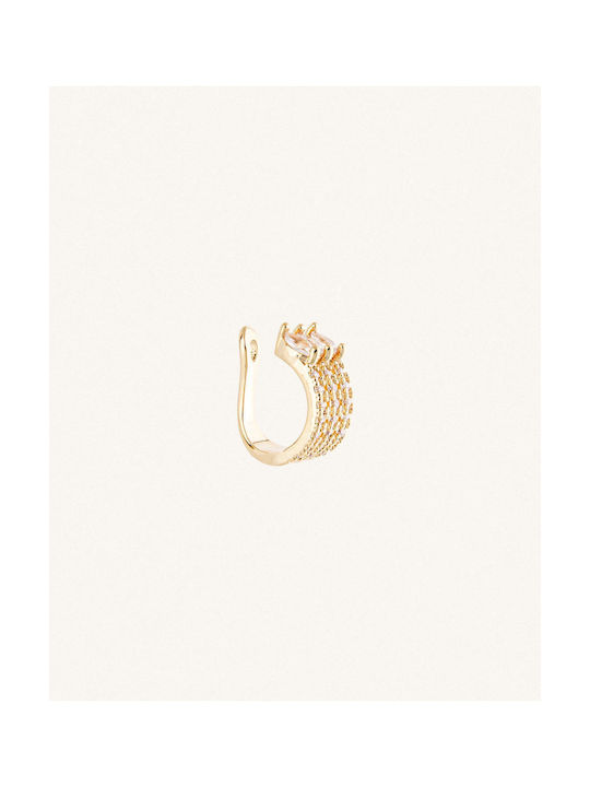 StanStefan Sonja Earrings Ear Cuff Gold Plated with Stones