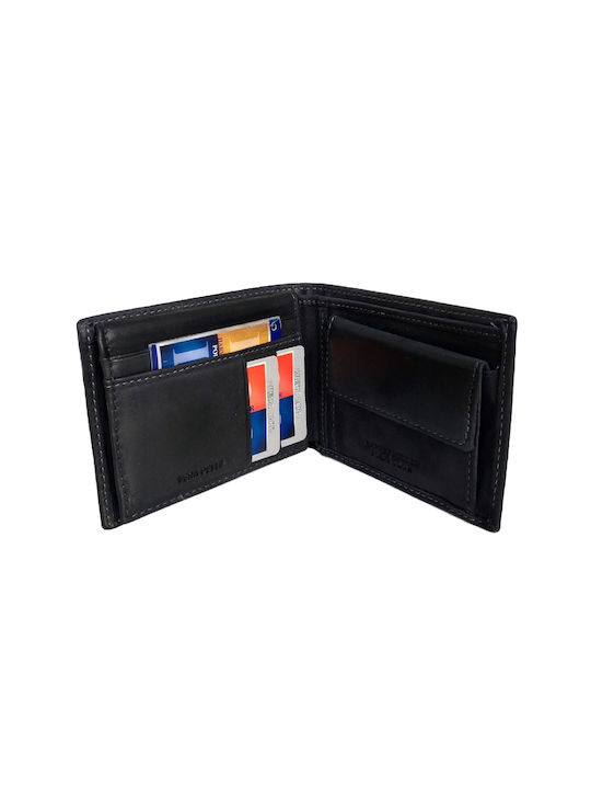 Polo Club Men's Leather Wallet Black