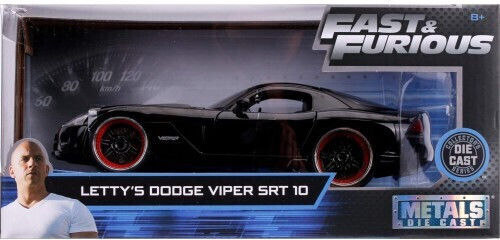 Jada Toys Dodge Viper Srt-10 Αυτοκινητάκι 1:24 Fast and Furious για 8+ Ετών