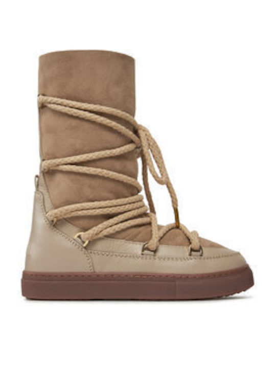 Damenstiefel Beige