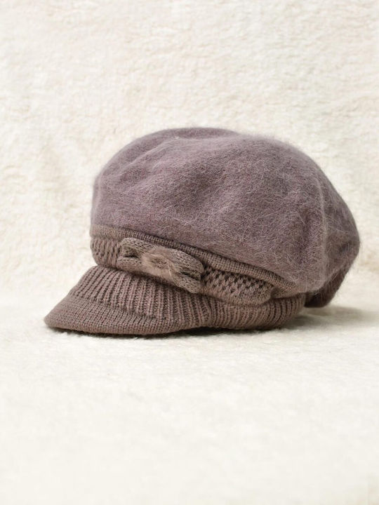Potre Knitted Women's Hat Brown