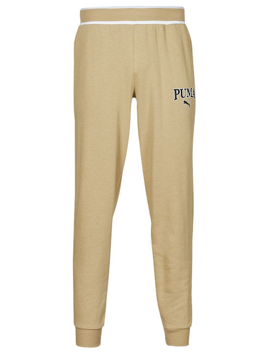 Sweatpants with Elastic Beige