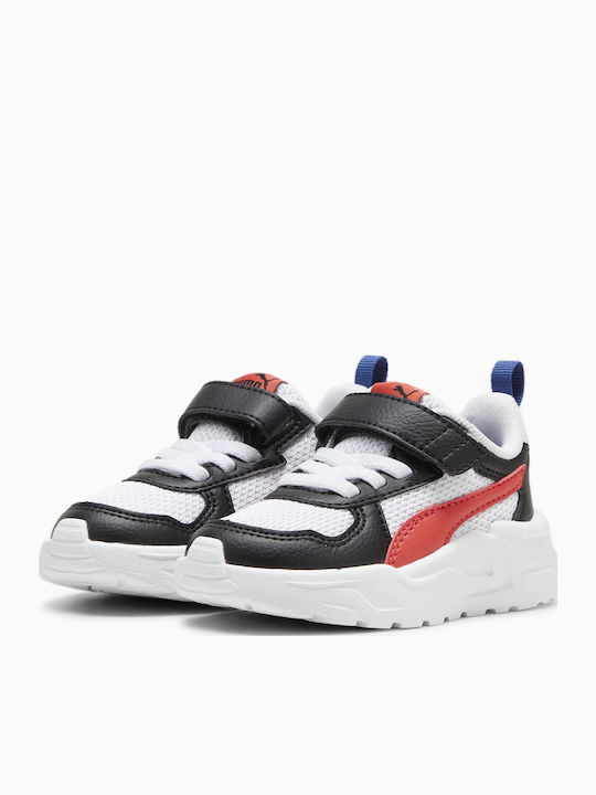 Trinity Lite AC+ Kids Sneakers with Hoop & Loop Closure Multicolour