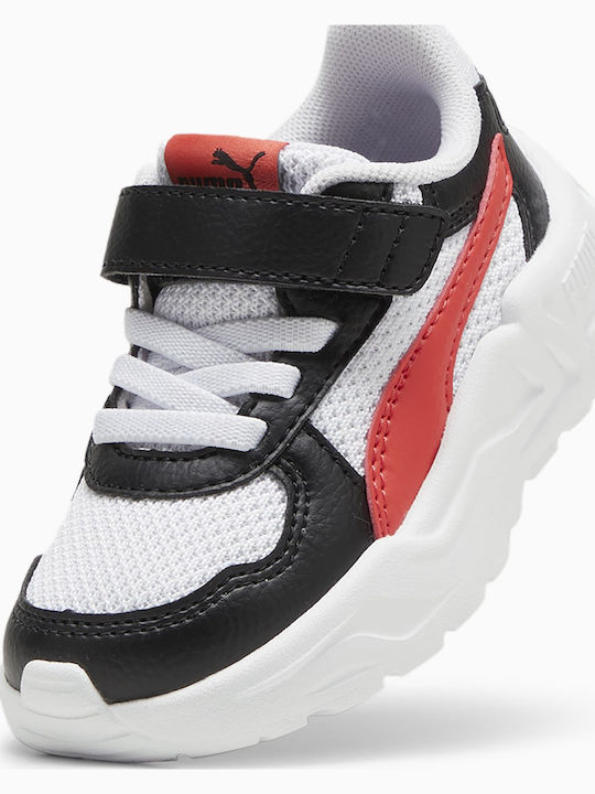 Trinity Lite AC+ Kids Sneakers with Hoop & Loop Closure Multicolour