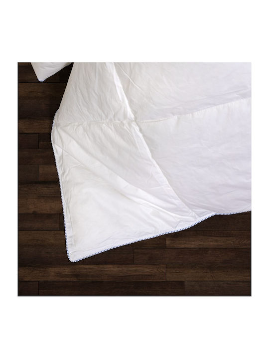 Aigaion Double Feathery Quilt 240x260cm White 250 GSM