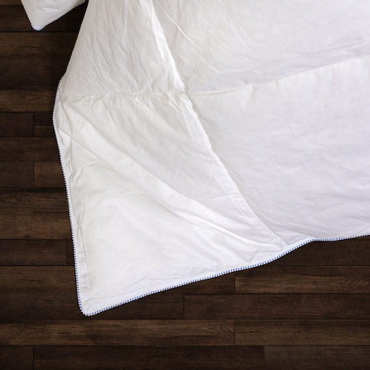 Aigaion Double Feathery Quilt 240x260cm White 250 GSM