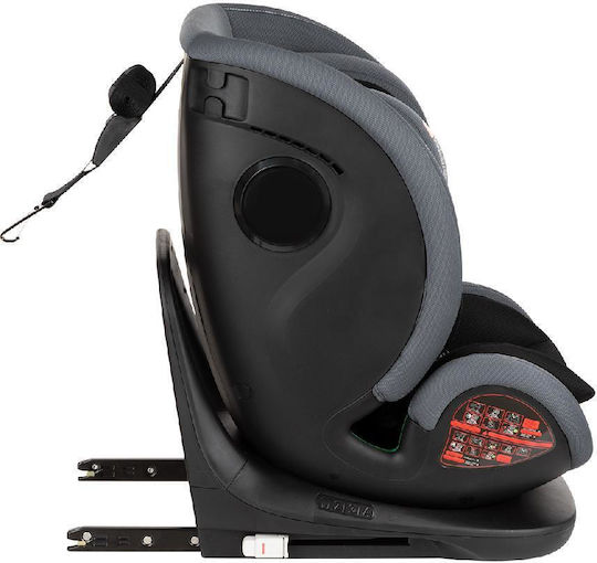 Kikka Boo i-View Καθισματάκι Αυτοκινήτου i-Size με Isofix Dark Grey 0-36 kg