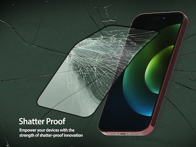 Whitestone Dome Glass Ea Tempered Glass 2τμχ Μαύρο (iPhone 15 Pro Max)