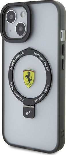 Ferrari Back Cover Plastic Transparent (iPhone 15 Plus / 16 Plus)