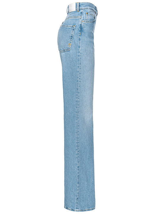 Felix High Waist Women's Jean Trousers Flared in Slim Fit