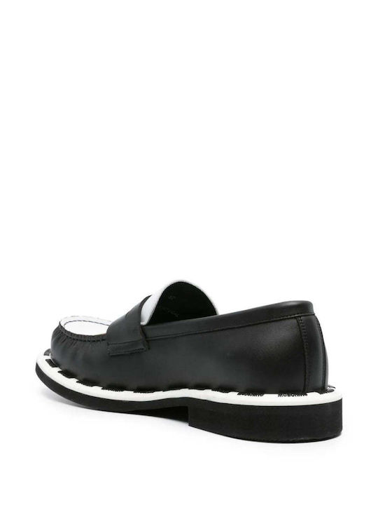Δερμάτινα Ανδρικά Loafers σε Μαύρο Χρώμα