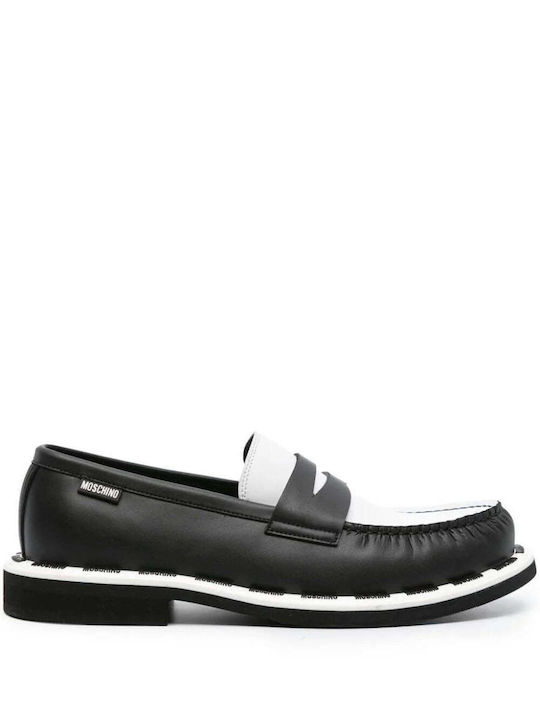 Δερμάτινα Ανδρικά Loafers σε Μαύρο Χρώμα