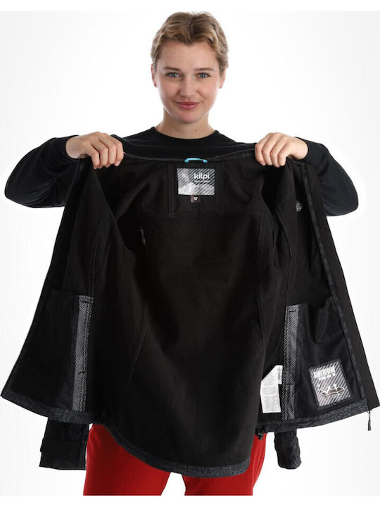 Kilpi Ravia Women's Soft Shell Ski & Snowboard Jacket Black SL0124KI-DGY
