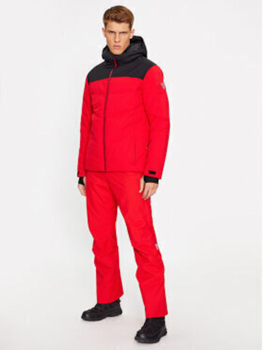 Rossignol Men's Ski & Snowboard Jacket Red RLMMJ05-301