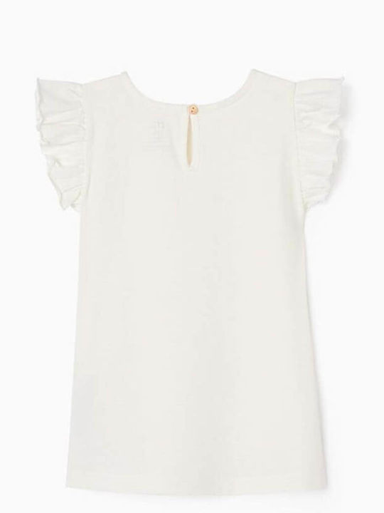 Zippy Kids Blouse Sleeveless White