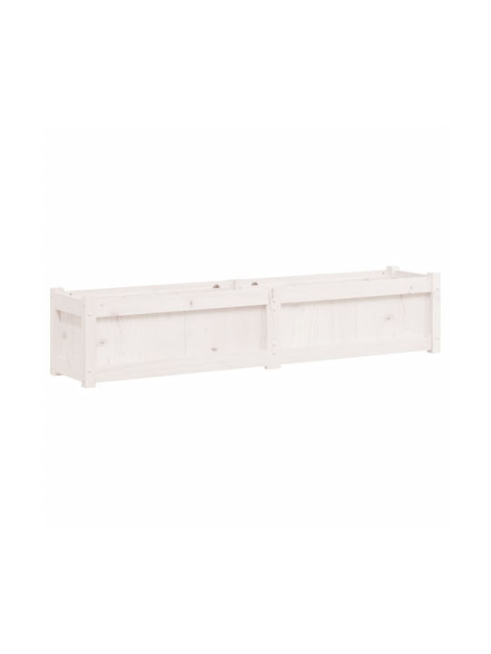 vidaXL Blumenkasten 150x31cm White 837476