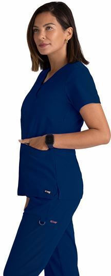Grey's Anatomy Γυναικεία Ιατρική Μπλούζα Navy Μπλε