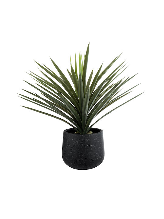 GloboStar Mayfair Planter Polyester Black with Stand 25x25x30cm.