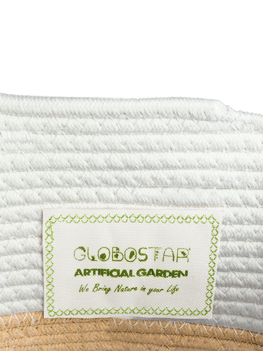 GloboStar Κασπώ Rattan Μπεζ 30x30x30εκ.