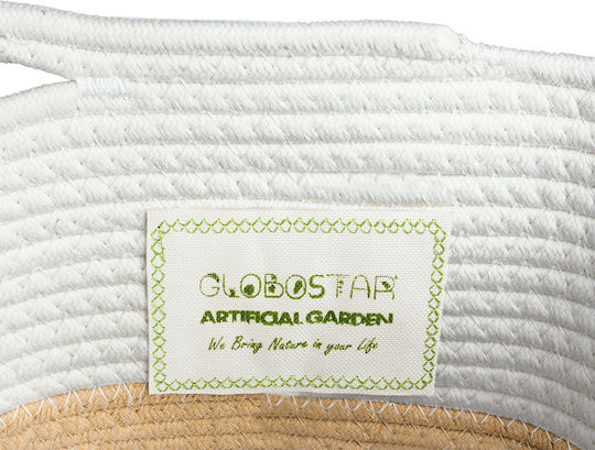 GloboStar Κασπώ Rattan Μπεζ 30x30x30εκ.