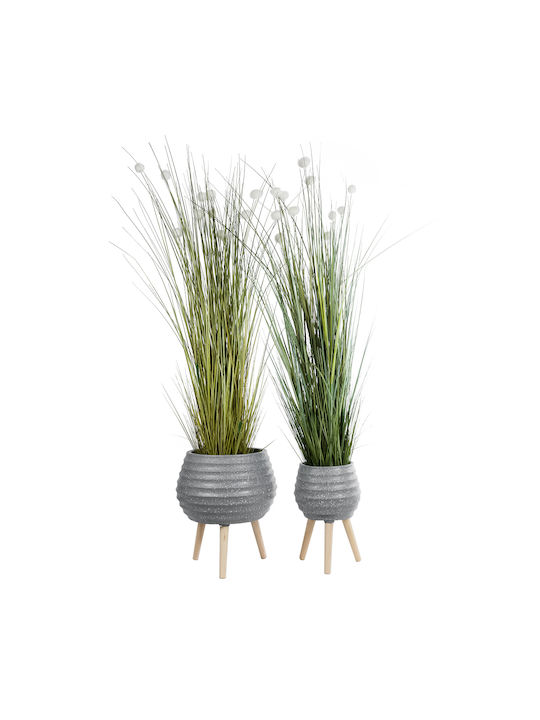 GloboStar Planter Polyester Gray with Stand