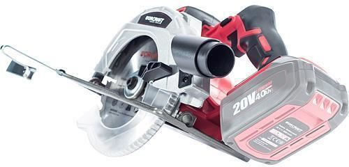 Worcraft ARC-114323 Δισκοπρίονο 20V Solo με Σύστημα Αναρρόφησης