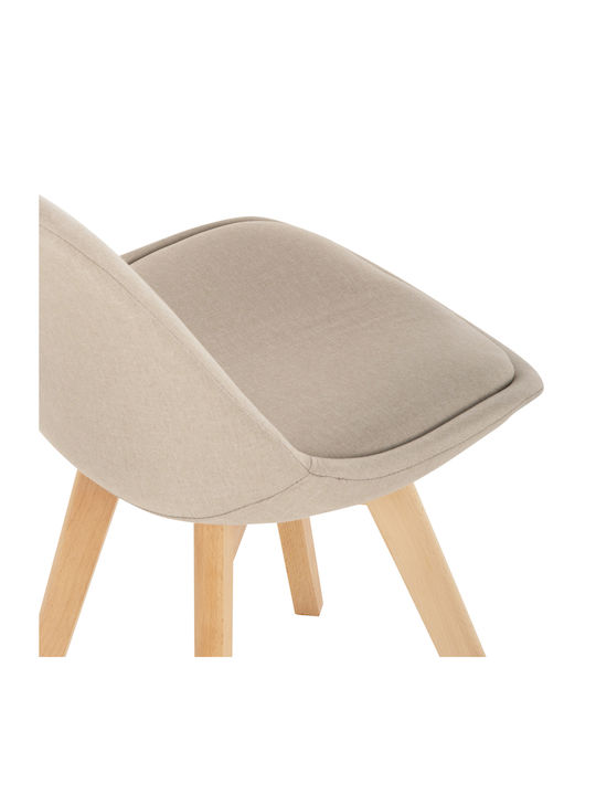 Vegas Stühle Speisesaal Beige 1Stück 48x58x80cm
