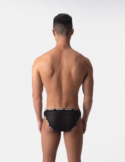 Barcode Berlin Karash Herren Sexy Slip Schwarz